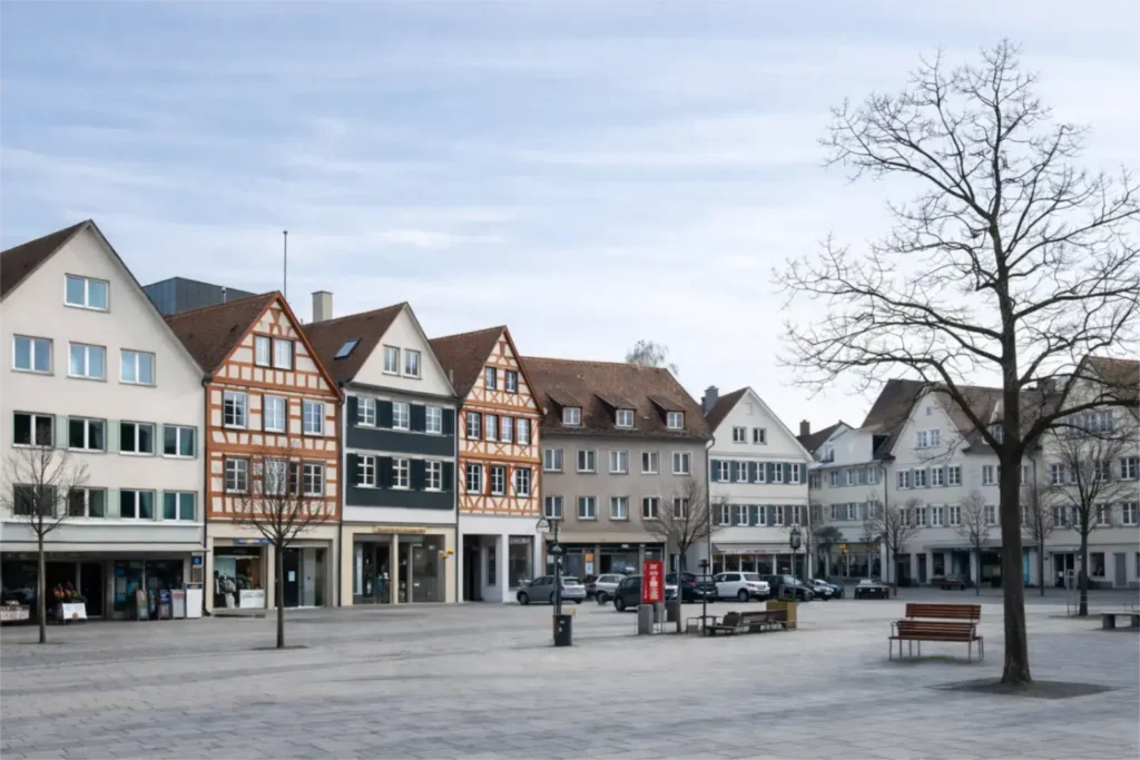 KFZ Gutachter in Öhringen, Fachwerkhäuser in der Altstadt