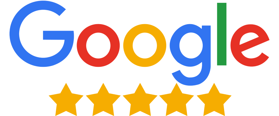Fünf Sterne Bewertung bei Google